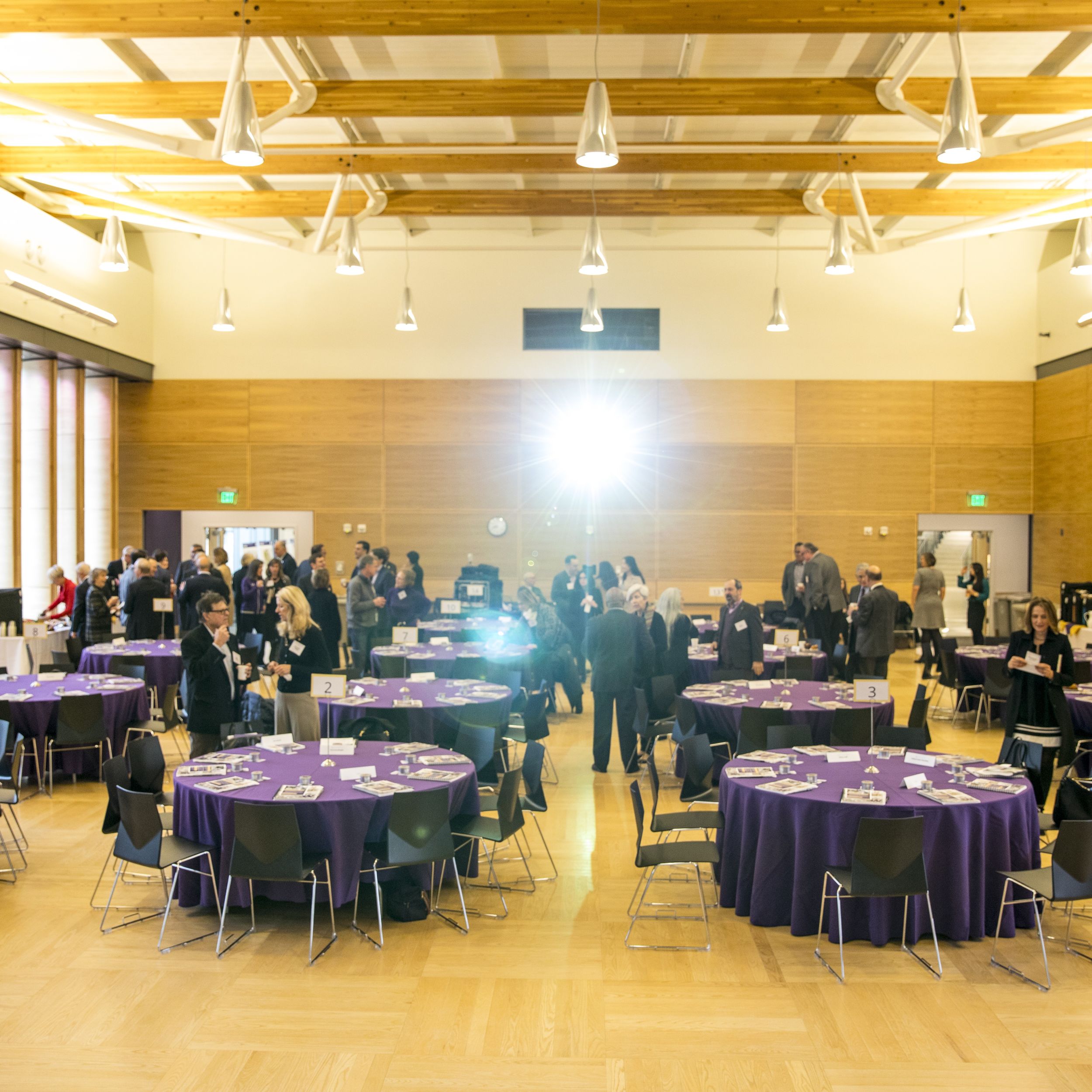 Image of the HUB Lyceum from the speaker's podium